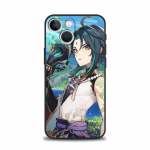 Nutitelefoni &uuml;mbris iPhone 13 12 11 Pro XS Max XR X 8 7 6 6S Plus SE 5 5S 13mini kate Silicon Coque Genshin Impact Yae Miko iPhone 13Pro Max