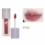 Light matte lip mud milk coffee peach matte lip glaze velvet whitening is not easy to stick to lipstick 4g