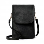 Vegan nahast v&auml;ikesed Crossbody kotid naistele Disainer mobiiltelefoni kott Naiste rahakott reguleeritava rihmaga