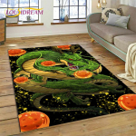 Anime 3D D-Dragon-Ball Jaapani multifilmi vaibavaip elutoa magamistoa sisekujunduseks, libisemiskindel p&otilde;randamatt diivani uksemati jaoks 80cm x 120cm