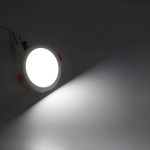 6W 8W 15W 20W LED paneelvalgusti s&uuml;vistatav lakke LED-allvalgusti &uuml;li&otilde;hukese l&otilde;ikeavaga reguleeritav paneel siselamp AC110V 220V 6W&Round