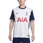 Nike Tottenham Hotspur 2024/25 Kodune &Uuml;mmarguse Kaelusega Higi &Auml;rajuhtiv Hingav L&uuml;hikeste Varrukatega Jalgpallis&auml;rk Meeste Topid Valge Sinine FN8794-101 M