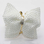 Boutique Juuksekaared 1 tk Rhinestone koos juukseklambritega Juuksen&otilde;elad Pulmad Valge p&auml;rliga Juuste Aksessuaarid Pidu 2