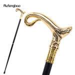 Kuldne luksuslik k&otilde;verjoone t&uuml;&uuml;p jalutuskepp, mood, dekoratiivne jalutuskepp, h&auml;rrasmees, elegantne jalutuskepp, 93 cm
