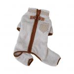 Youshengi lemmikloomariided Mugav t&otilde;mblukuga koerte talvine kombinesoon Kergesti kantav kassikombinesoon Lemmikloomatarbed L aprikoosi