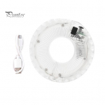 Jalgratta rattavalgusti IP55 veekindel laetav reguleeritav &ouml;&ouml;s&otilde;it jalgrattaga maanteel m&auml;gijalgratta rummu kodaraga LED dekoratiivlamp puhas