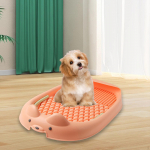 Dog Training Toilet Pee Pad Holder Easy to Clean Pet Litter Box Potty Tray for Small Animals sinine