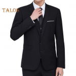 Meeste &uuml;likond, mantel rev&auml;&auml;r, pikk varrukas, kahe n&ouml;&ouml;biga &uuml;likond jakk &Uuml;hev&auml;rviline klapitaskud, &otilde;hukesed &auml;ririided L must