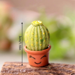 Simuleeritud kaktus V&auml;ike potitaim mikromaastik t&ouml;&ouml;laud Dekoratiivne vaigust k&auml;sit&ouml;&ouml; Aiakaunistus Multifilm Kaktus Mini Bonsai