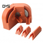 Mitmeotstarbeline puuriotsakeste lihvimisteritaja K&otilde;rge k&otilde;vadusega kaasaskantav disain korduvkasutatav lihvimist&ouml;&ouml;riist Elektriline puuriotsakeste teritaja oranž