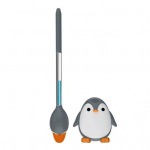 Penguin Shape seinale paigaldatav WC-potihari pehmete harjastega Vedel tualetthari hoidikuga Vannitoa puhastust&ouml;&ouml;riist hall