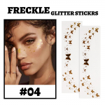 Freckles n&auml;okleebised Teemant-veekindlad kleebised Keskkonnas&otilde;bralikud n&auml;okleebised Kulmukleebised N&auml;omaski n&auml;gu One Size
