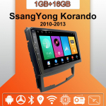 Android Carplay Auto Raadio SsangYong Korando 2010-2013 jaoks Multimeediam&auml;ngija Peaseade Stereo GPS Navigatsioon BT WIFI 2+32GB 1+16GB