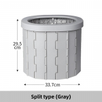 Kaasaskantav kokkupandav autok&auml;imla All-in-one sinine
