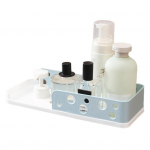 Seinale kinnitatav PP kleepuv du&scaron;ikabiini riiul vannitoa jaoks hall v&auml;rv