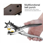 Multifonctionnel Perforateur Poign&eacute;e Poign&eacute;e Poin&ccedil;on Oeillet Pince 5 Diff&eacute;rentes Tailles de Trou ZMQ91127004 PRODUIT SPECIFIQUE