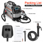 Multifunktsionaalne 4in1 MIG MMA MAG TIG160C keevitajate mitmeotstarbeline kaasaskantav elektrikeevitusmasin mitmev&auml;rviline