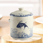 Multifunktsionaalne kuumuskindel keedupott kaanega pliidiplaadiga toidu jaoks Flower