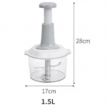 Multifunktsionaalne k&ouml;&ouml;gikombain &ndash; k&auml;sitsi hakklihamasin, k&ouml;&ouml;giviljak&uuml;&uuml;slaugu t&scaron;illi hakkija, viilutaja, p&ouml;&ouml;rlev kuubik, puuviljak&ouml;&ouml;gi t&ouml;&ouml;riist