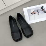 Mood naiste lamedad kingad Prantsuse must kandiline varvas Mary Jane &uuml;ksikud kingad 2024 Uued pehmest nahast kingad Lamedad naiste kingad Loafers KLEIT 39 must