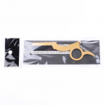 Straight Edge Barber Razor Haircut Habe Kulmude Raseerimisvahend K&auml;sitsi Depilatsioon Raseerija Juuksuri Trimmutusterad Vahetatavad