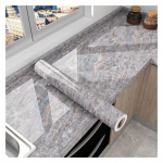 40cm vulkaanilise kivimi k&ouml;&ouml;gi &otilde;likindel kile pliit veekindel isekleepuv tapeet t&ouml;&ouml;pinna kapp keraamilise plaadi seinakleebis 40cmX40m