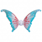 Elektrilised Haldjatiivad T&uuml;drukutele, Valgustavad Liblikatiivad LED-tulede ja Muusikaga, Printsessi 1 battery sinine