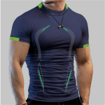 Meeste j&otilde;usaali spordis&auml;rgid Slim fit T-s&auml;rk Meeste kiire kuivamise jooksus&auml;rk Meeste treenings&auml;rgid Fitness Topid Suurem&otilde;&otilde;tmeline T-s&auml;rk M punane