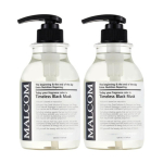 Malcolm Timeless Black Musk Shampoo, 520ml, 2 units white