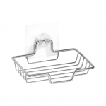 Du&scaron;iseina seebialus, riiul seebikaitsega, roostevabast terasest kleepuv seebialus 1 konksuga One Size must