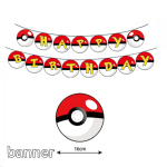 Pokemon Palju &Otilde;nne S&uuml;nnip&auml;evaks B&auml;nner Peokaunistus Pikachu Lipub&auml;nner Beebipidu Lapsed Poisid Soosikud Kingitused Peodekori Tarvikud Other