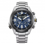 Citizen Promaster Landi 35. aastap&auml;eva kronograaf Blue Dial Eco-Drive JV1006-51L 200M meeste k&auml;ekell sinine