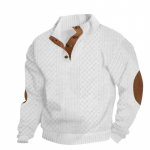 Meeste soe p&uuml;stkraega kampsun lahtise v&auml;rviga &otilde;ues kasutatav hingav taktikaline meeste tops uus fliisist soe jope XXXL valge