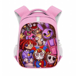 2024. aasta 3D k&uuml;bertsirkuse kooli seljakott teismeliste poiste &otilde;pilastele, imeline digitaalne tsirkuse koolikott