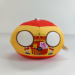 10 cm Polandball mini pl&uuml;&uuml;sis m&auml;nguasi Kasahstan Iisrael Palestiina Iraak Egiptus Countryball Anime V&auml;lisseadmed kingitused Spain