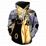 Naruto Naruto Organisation Kakashi Lustful Immortal Same 3D Printed Hoodie Hoodie COS Children Thick Hoodie Laste kapuuts 140