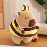 Muudetud pl&uuml;&uuml;s m&auml;nguasi Hamburg Capybara Bee Capybara hurma Capybara pl&uuml;&uuml;s m&auml;nguasi lastele kingitus 30cm