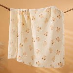 100*100cm beebi musliinm&auml;his 100% puuvillased beebitekid magamiseks ja reisimiseks 100x100CM