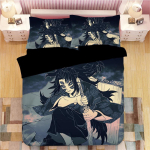 Demon Slayer voodipesukomplektid Multifilmi voodipesu poistele lastele &uuml;heinimesevoodiga kaheinimesevoodiga pehmed voodiriided kodukaunistus Anime tekikotid Au Single 140x210cm