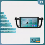 Hizpo 2din Android autoraadio Peugeot 508 508SW 2011 - 2018 jaoks autoraadio multimeedia videopleier GPS navi p&otilde;hiseade Carplay 4G RDS DSP intelligentne DVR P1 4Core 1G 32G