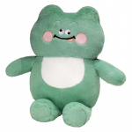 Konn Palus m&auml;nguasi t&auml;istopitud loomad Roheline konn Pehme nukk Beebi Lastele Une mugavus nukk s&uuml;nnip&auml;evakingitus lastele 35cm