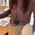 Multifunktsionaalne kaelus Pu-nahast s&uuml;gis- ja talvine kampsun-kett kaelakee tarvikud naiste magnetprillid klambriga v&otilde;tmekott k&otilde;rvaklapikoti kaunistus