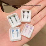 Macaron Color Bio-Ceramic Earring Box for Special Piercing Packaging special packaging box for ceramic earrings