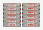 Karbis 120 viirukipulka Multi l&otilde;hnad 11* 144 batons white sage