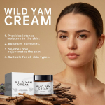 Wild Yam Cream rahustab nahka ja noorendab. valge