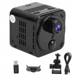 Mini WiFi kaamera 4K liikumistuvastus 170 kraadi lainurk &ouml;ine vaatamine CCTV kaugseire kodu
