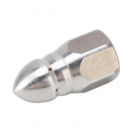 K&otilde;rgsurvepesuri pihustusotsik roostevabast terasest kanalisatsiooni pihustusotsik t&ouml;&ouml;stuslike torude puhastamiseks