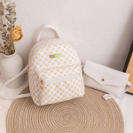 Seljakott Sidurikott Kaheosaline Komplekt Kott Naiste Vabaaja V&auml;ike Koolikott valge