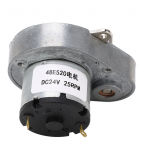 DC24V k&auml;igukastiga mootor alumiiniumisulamist iselukustuv kiiruse v&auml;hendamise elektrimootor messingist m&auml;his 48E520 25RPM