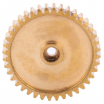 Spur Gear Brass 40 Tooth for Servo 25 Tooth Spline 0.8 Mod Industrial Robot Part 4305?0025?0040